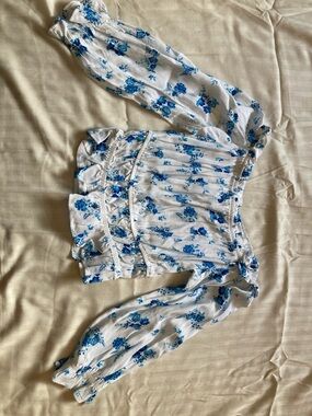 Zara Floral Print Blouse